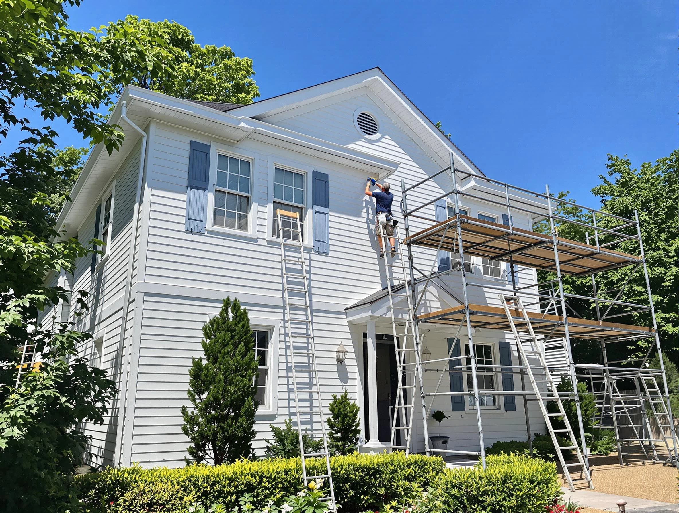 Exterior House Painting in Mayfield Heights