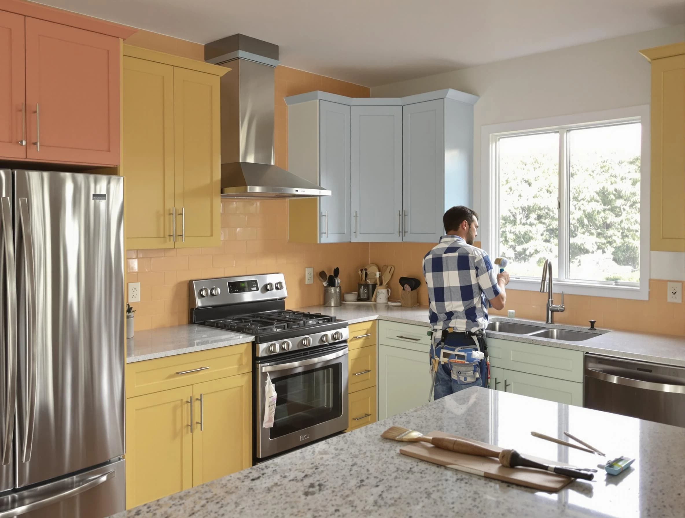 Kitchen and Cabinet Refinish in Mayfield Heights